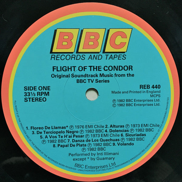 Inti-Illimani*, Guamary : Flight Of The Condor (LP, Comp, Gat)