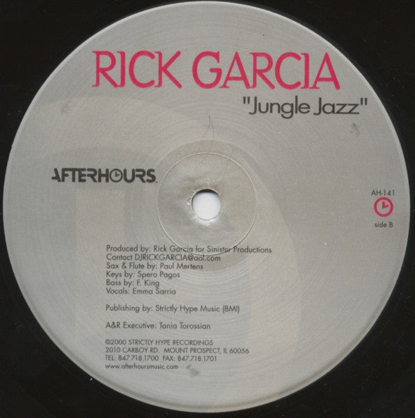 Rick Garcia : Jungle Jazz (12")
