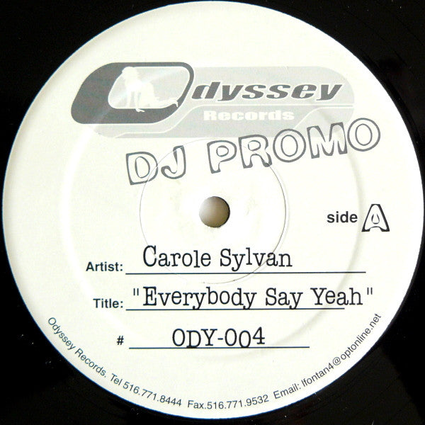 Carole Sylvan : Everybody Say Yeah (12", Promo)