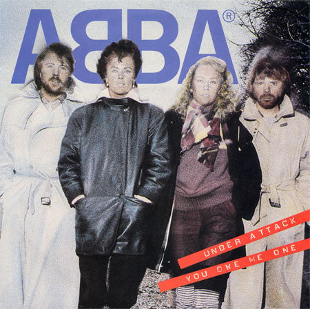 ABBA : Under Attack (7", Single, Dam)