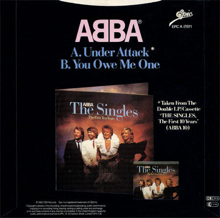 ABBA : Under Attack (7", Single, Dam)