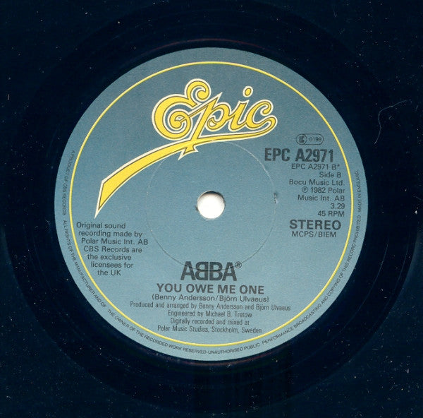 ABBA : Under Attack (7", Single, Dam)