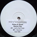 Kemu & Shark / Stereo Flip : Afrotek / Afrotron (12", W/Lbl, Sti)