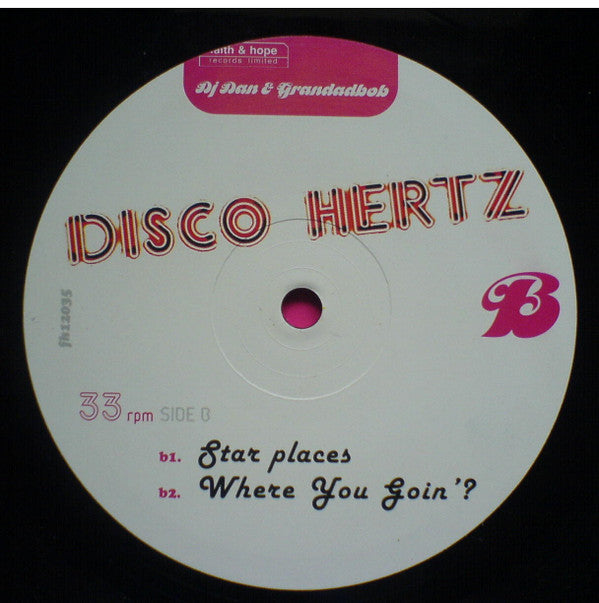 DJ Dan & Grandadbob : Disco Hertz EP (12", EP)