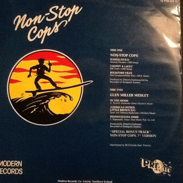 John Anderson : Non Stop Cops (Ext) (12")