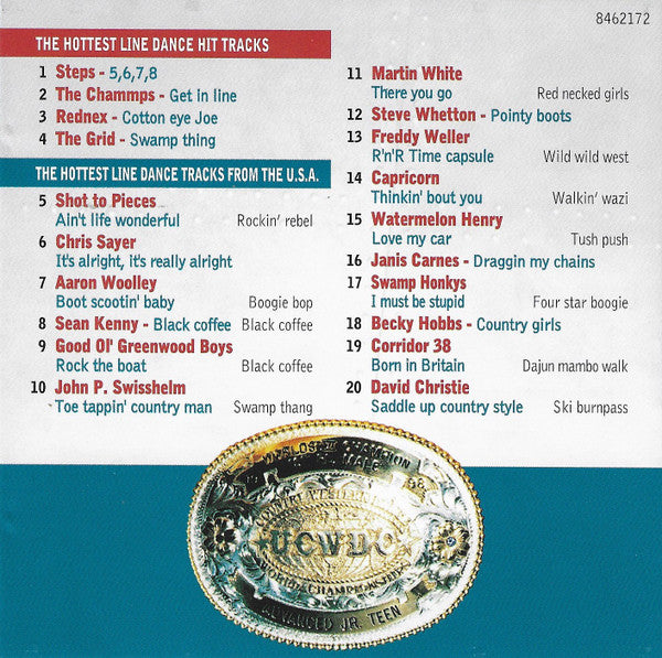 Various : Get In Line. The Official Line Dance Compilation. (CD, Comp)