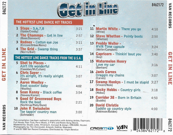 Various : Get In Line. The Official Line Dance Compilation. (CD, Comp)