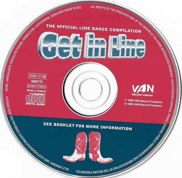 Various : Get In Line. The Official Line Dance Compilation. (CD, Comp)