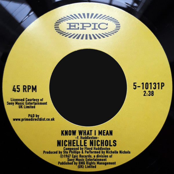 Nichelle Nichols : Know What I Mean / Why Don't You Do Right? (7", RSD, Single, RE)