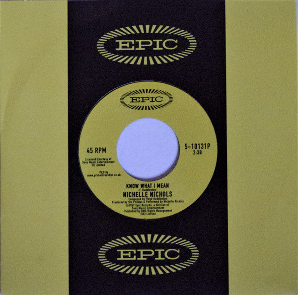 Nichelle Nichols : Know What I Mean / Why Don't You Do Right? (7", RSD, Single, RE)