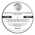 Richard Gow Featuring Cathy Campani : Life Is Like (12", Promo)
