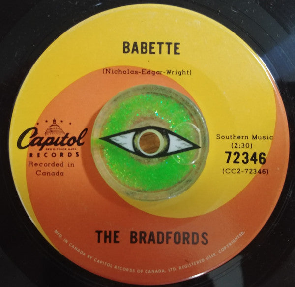 The Bradfords : What Are You Doing To My Friend / Babette (7")