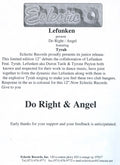 Lefunken Featuring Tyrah : Do Right / Angel (12", W/Lbl, Sti)