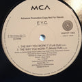 E.Y.C. : The Way You Work It (12", Promo)