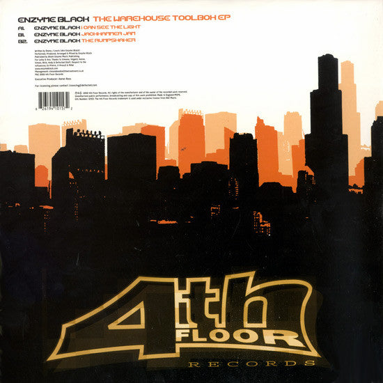 Enzyme Black : The Warehouse Toolbox EP (12", EP)