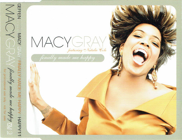 Macy Gray Featuring Natalie Cole : Finally Made Me Happy (CD, Single, Promo)