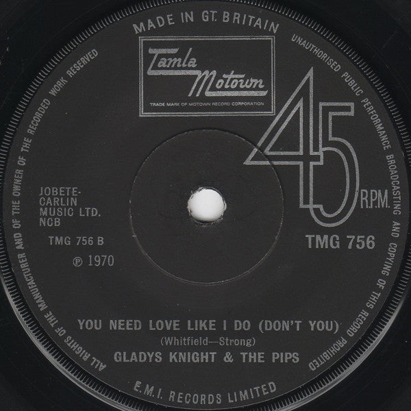 Gladys Knight And The Pips : Friendship Train (7", Single)