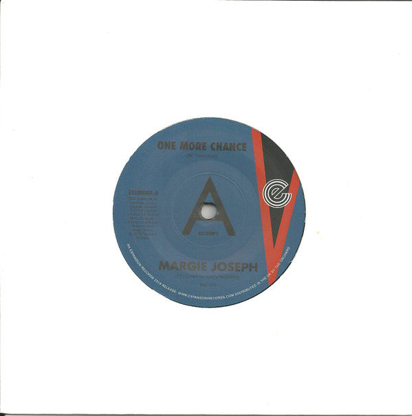 Margie Joseph : One More Chance (7", Promo)