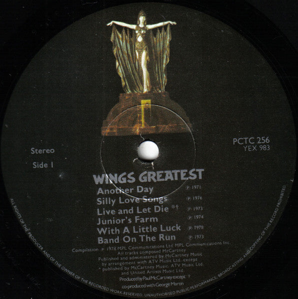 Wings (2) : Wings Greatest (LP, Comp)