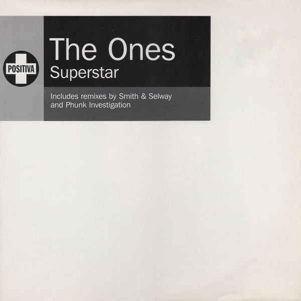 The Ones : Superstar (12", Single, Promo)