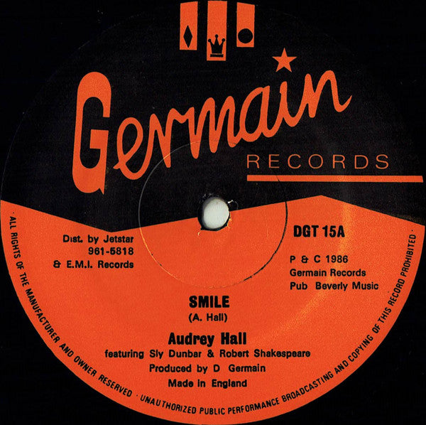 Audrey Hall : Smile (12", RP, Yel)