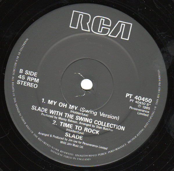 Slade : Do You Believe In Miracles (12", Maxi)