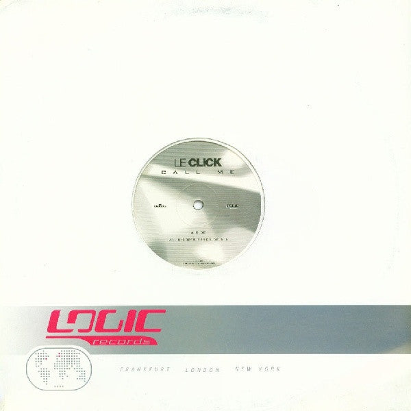 Le Click : Call Me (12", Promo)