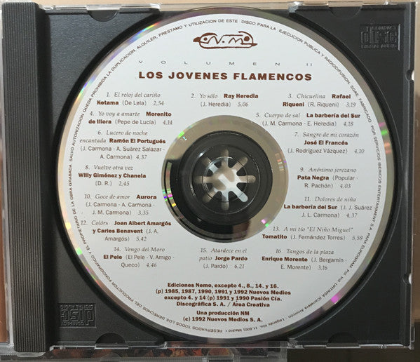 Various : Los Jovenes Flamencos Volumen II (CD, Comp)