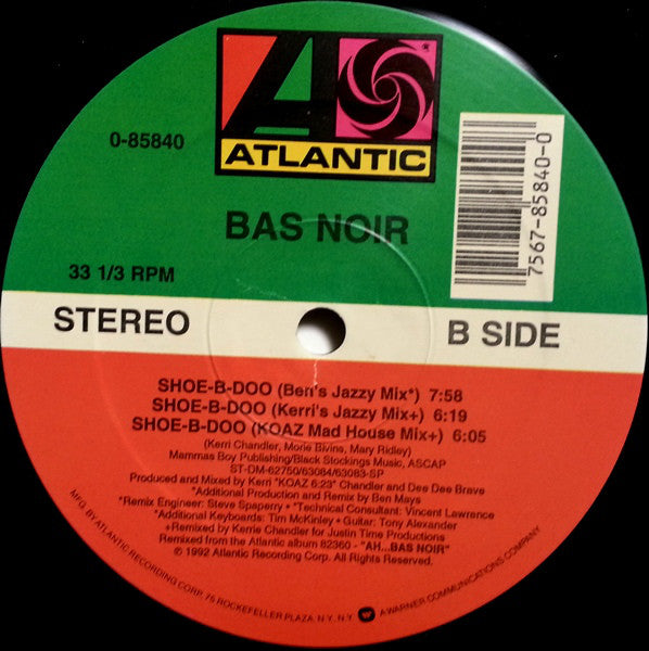 Bas Noir : Shoe-B-Doo (12")