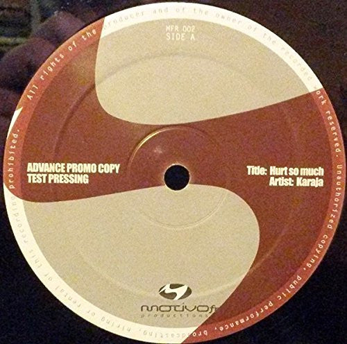 Karaja : Hurt So Much (12", Promo, TP)