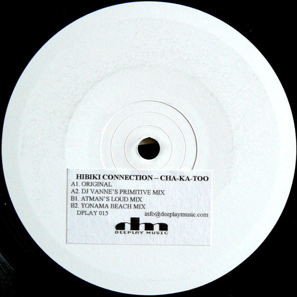 Hibiki Connection : Cha-Ka-Too (12", W/Lbl, Sti)