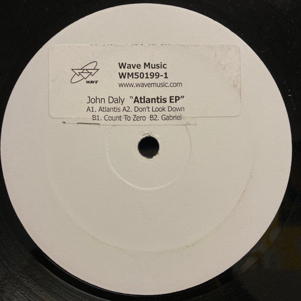 John Daly : Atlantis EP (12", EP, Promo, W/Lbl)