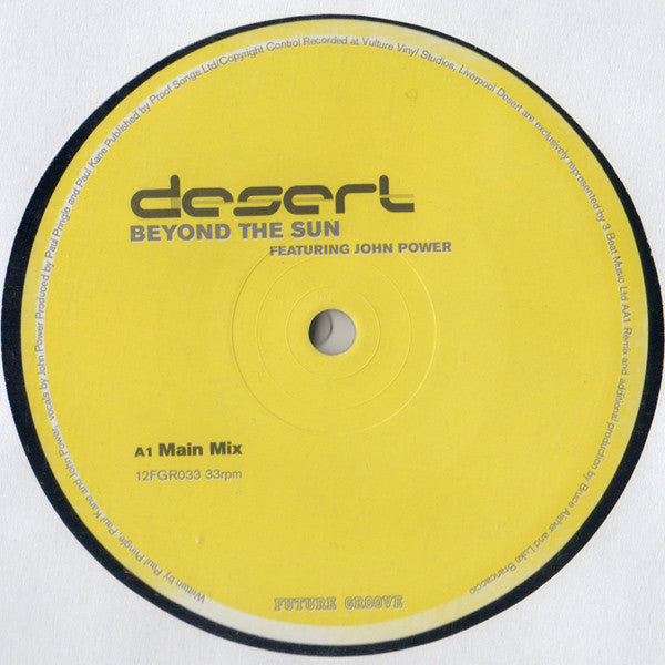 Desert : Beyond The Sun (2x12", Promo, W/Lbl)