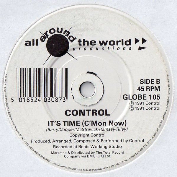 Control : Dance With Me (I'm Your Ecstasy) (7", Pap)