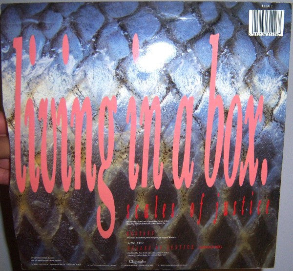 Living In A Box : Scales Of Justice (12", Single)