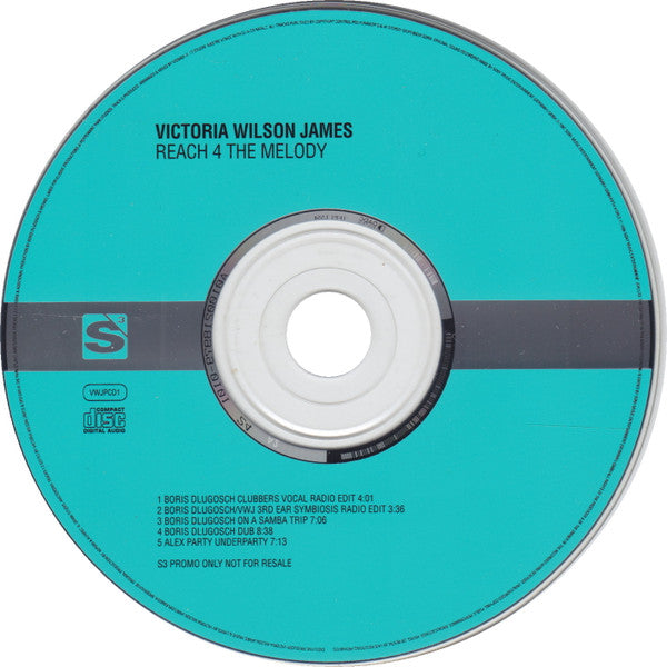 Victoria Wilson-James : Reach 4 The Melody (CD, Single, Promo)