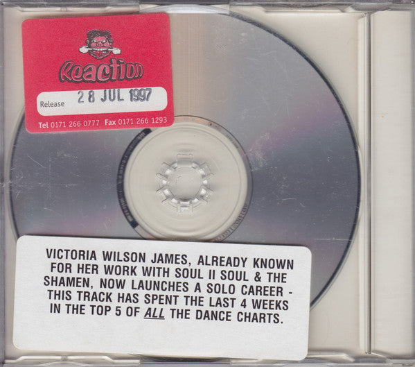 Victoria Wilson-James : Reach 4 The Melody (CD, Single, Promo)