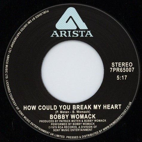 Bobby Womack : How Could You Break My Heart? / Give It Up (7", RE)