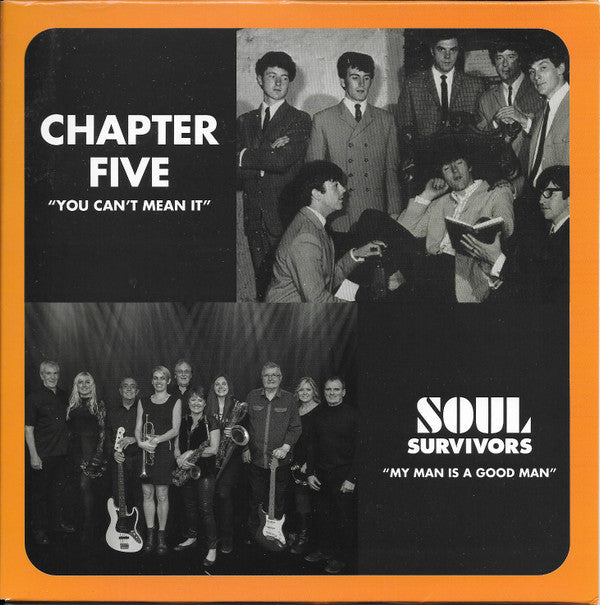 Chapter 5 / Soul Survivors (7) : You Can't Mean It / My Man is A Good Man (7", Single)