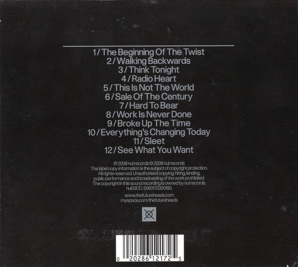 The Futureheads : This Is Not The World (CD, Album)