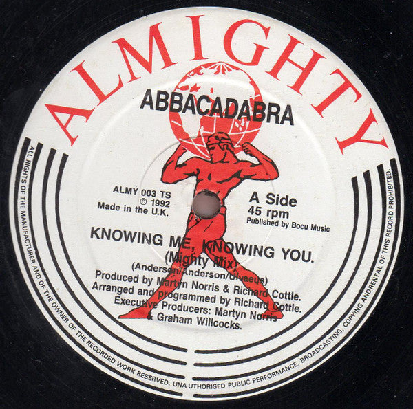 Abbacadabra / Bitter 'B' Girls : Knowing Me, Knowing You / Snakebite (12")