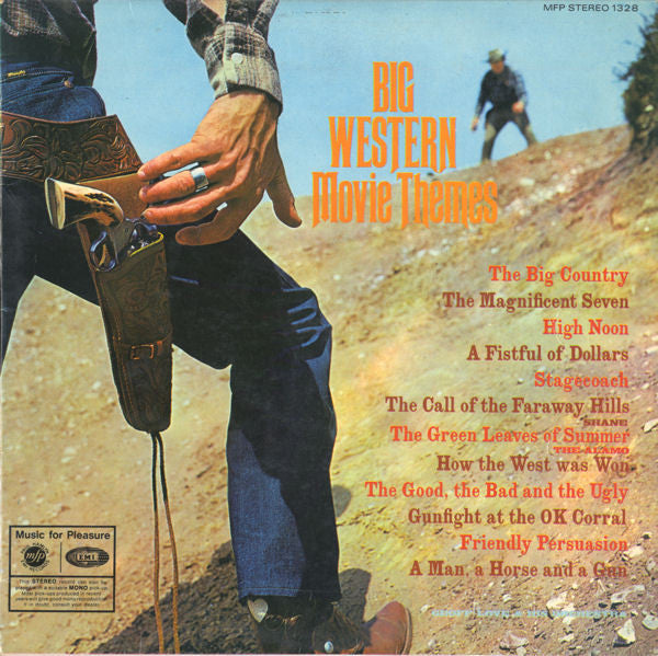 Geoff Love & His Orchestra : Big Western Movie Themes (LP, Red)