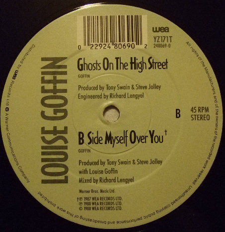 Louise Goffin : Bridge Of Sighs (12", Single)