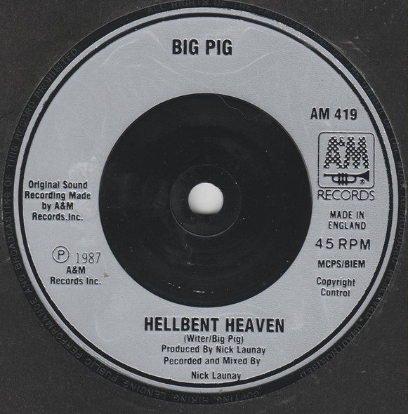 Big Pig : Breakaway (7", Single)