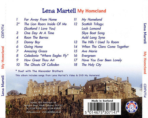 Lena Martell : My Homeland (CD, Album, Comp)