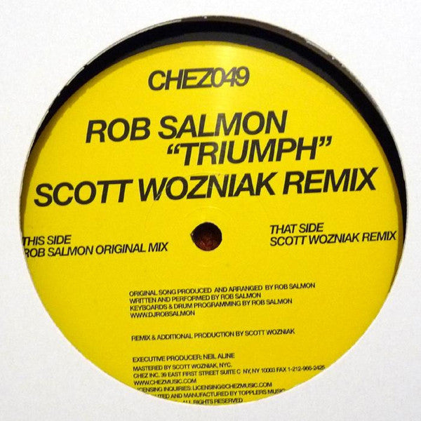 Rob Salmon : Triumph (12")