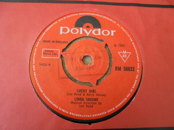 Linda Saxone : Only Last Night (7", Single, Mono)