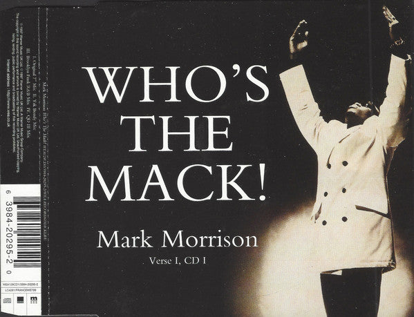 Mark Morrison : Who's The Mack (Verse 1, CD 1) (CD, Single, CD1)