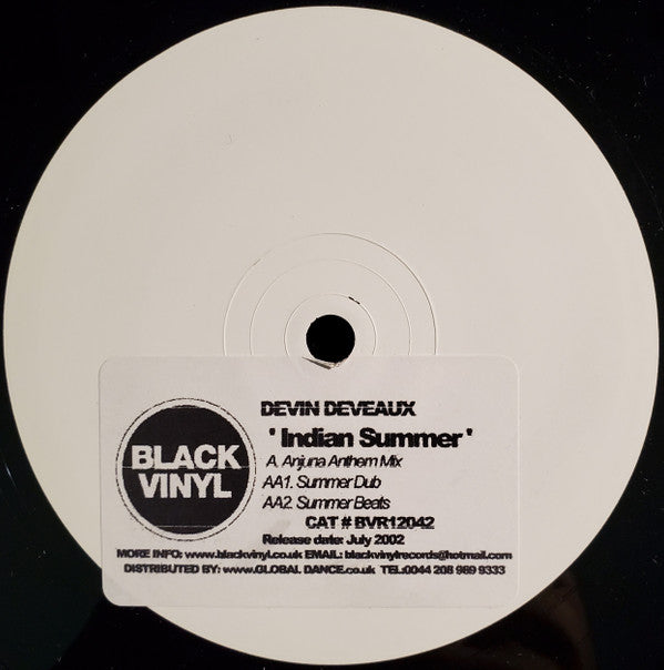 Devin De Veaux : Indian Summer (12", W/Lbl, Sti)