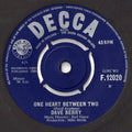 Dave Berry : One Heart Between Two (7")